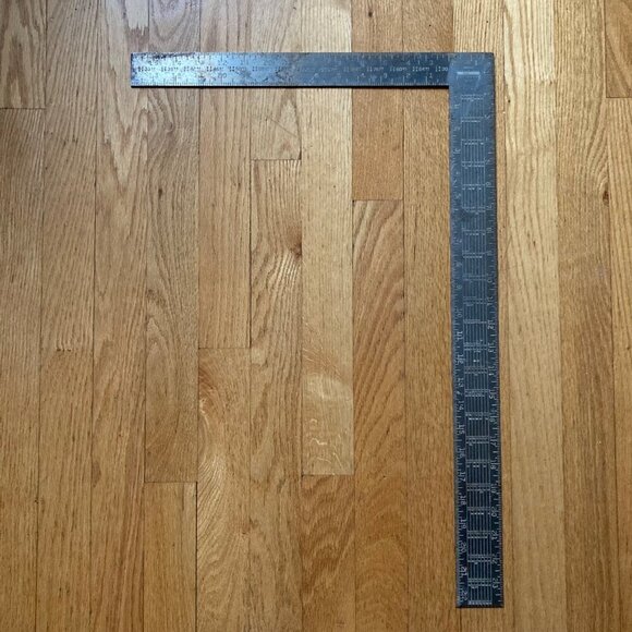 Vintage Stanley R100 Roofer's Square Carpenter's Framing Tool - Picture 5 of 8